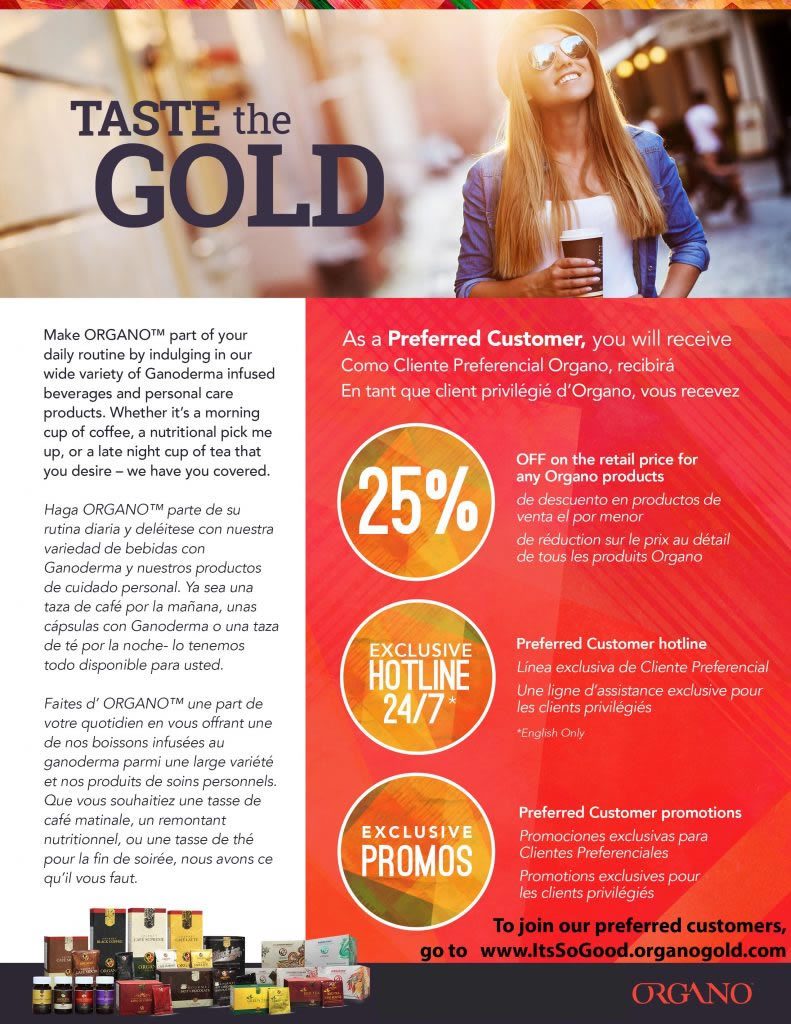 Zest Cafe - Eucesibus CB Frazier - Organo Gold - Preferred Customer - 25% Off Promotion